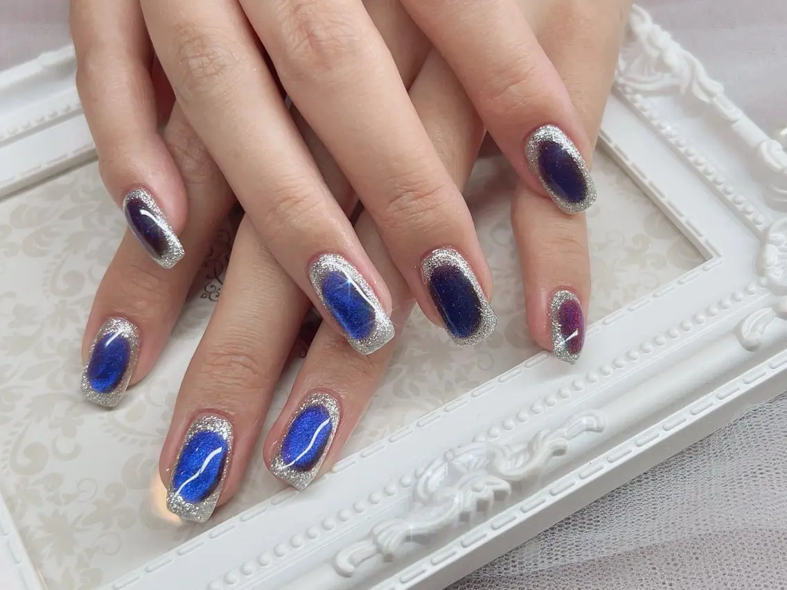 カラー ハンドネイル ハンドケア RELIEVE Salonのネイルデザイン