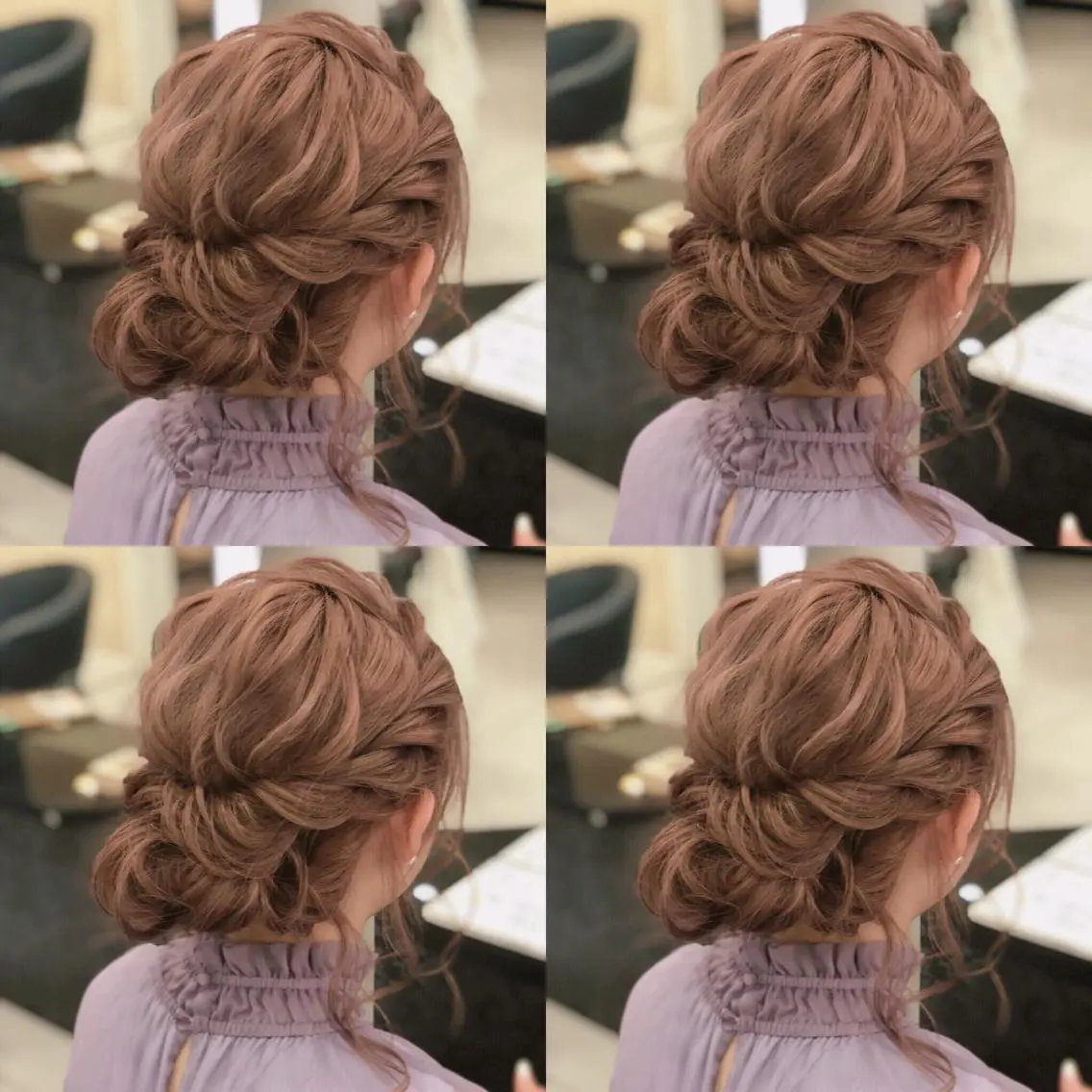 ミディアム ヘアアレンジ ヘアセット 🌷MAYU 🌷のヘアスタイル