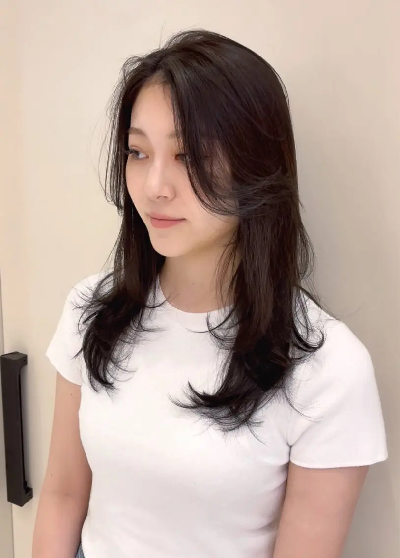ロング カラー カット ヘアカラー トリートメント k-two top stylist 林原のヘアスタイル