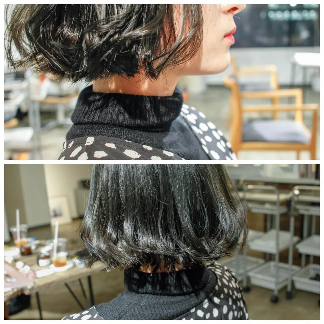 ショート カラー 切りっぱなしボブ アッシュ ボブ BOB🌟ハイトーン /ブリーチ/TAKUのヘアスタイル