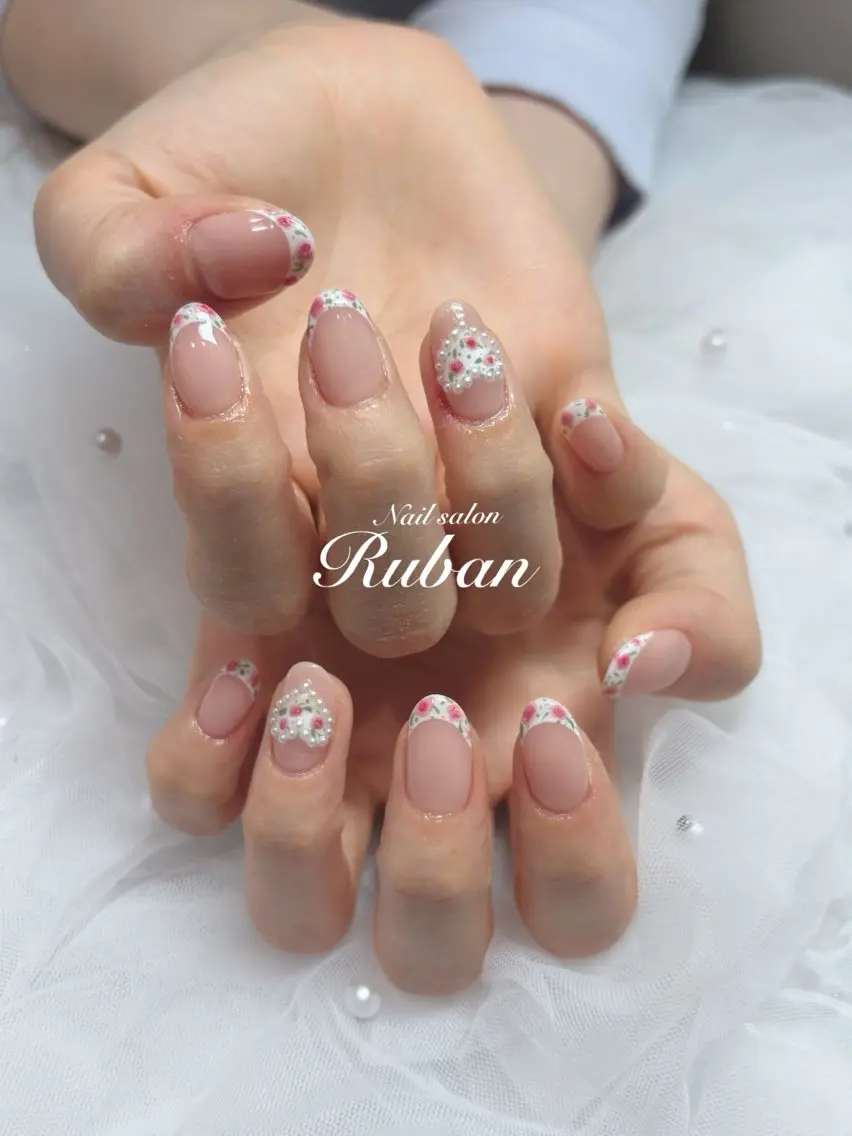 ネイル アートネイル 持ち込み Nail salon Rubanのネイルデザイン