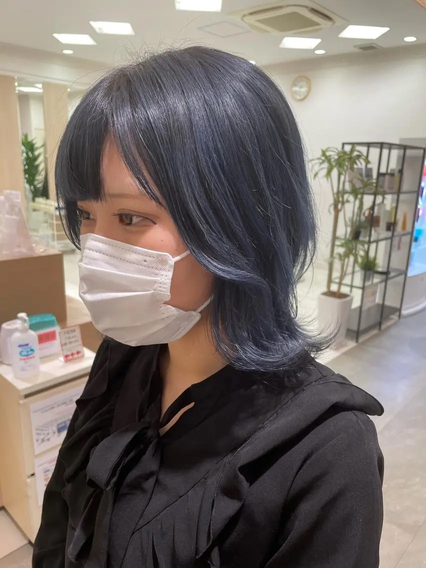 ブリーチ+オリジナル外国人風カラー+Aujuaトリートメントの写真