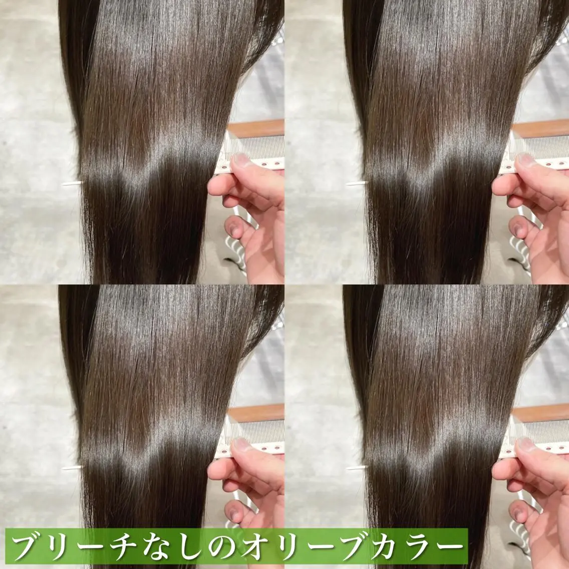 セミロング カラー ショートボブ セミロングパーマ アクアカラー アッシュ アッシュグレー navile原宿 yumaのヘアスタイル