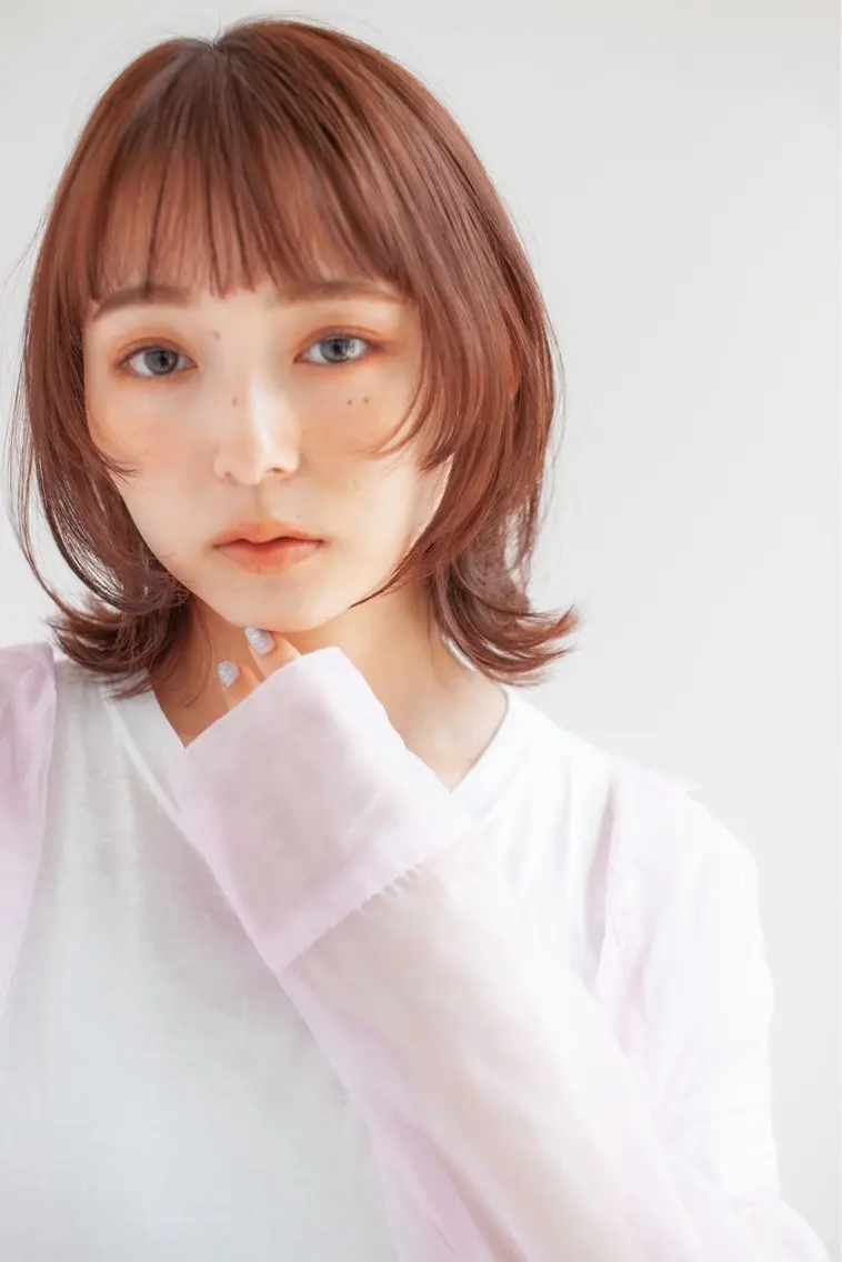 カラー 🌷モデル募集🌷 yuina⟡.·のヘアスタイル