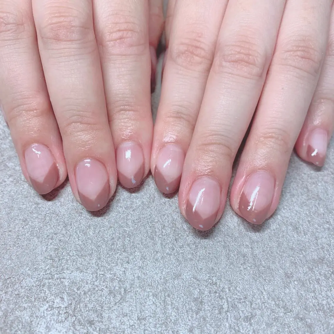 カラー ネイル ハンドネイル Cozy_ ilumのネイルデザイン