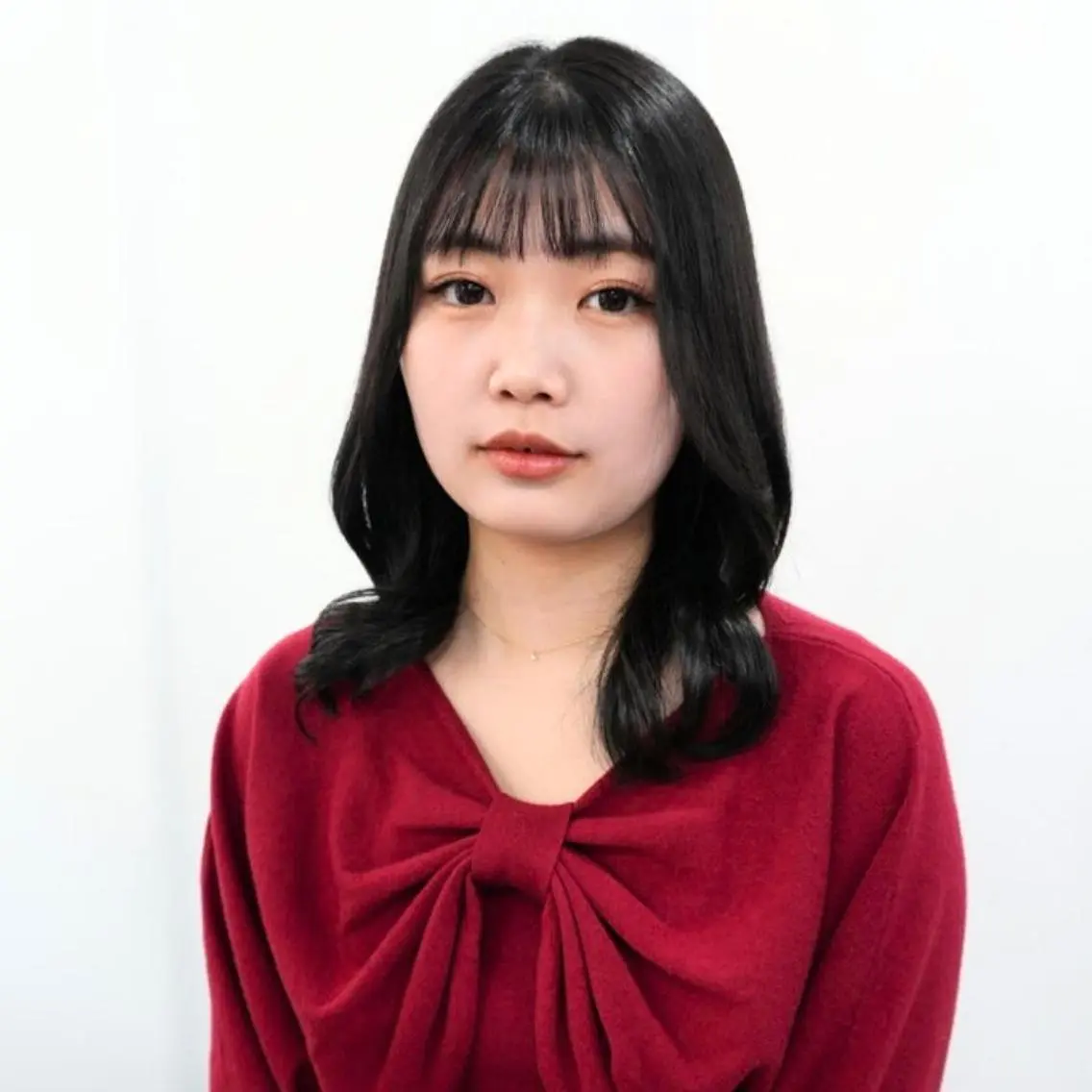 セミロング カラー 黒髪 ❇️安達 優心❇️ レイヤー/艶髪特化のヘアスタイル