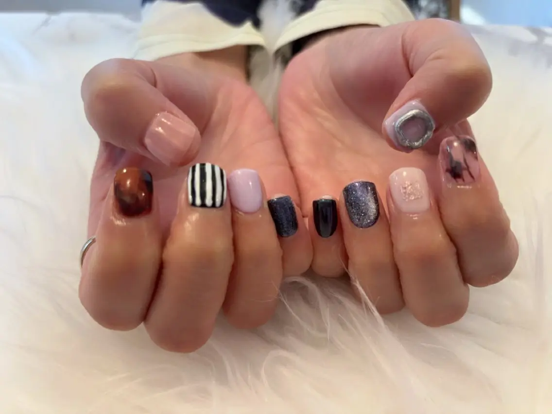 人気No.2オフなし💅持ち込みネイル💖💖💖ハンド、フット共に同額の写真
