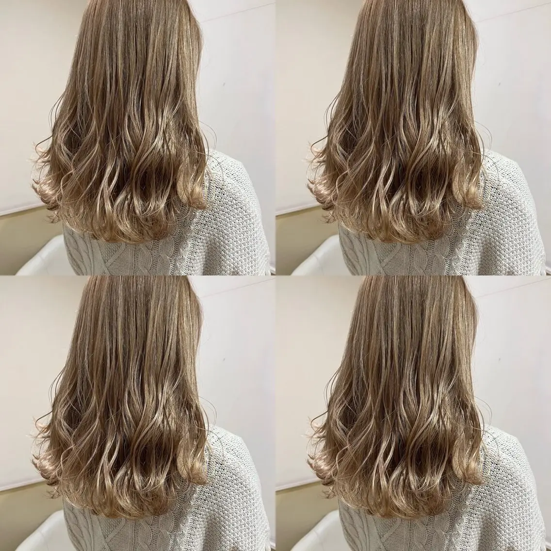 セミロング カラー ヘアアレンジ 💎韓国レイヤー ×エクステゆうま💎のヘアスタイル