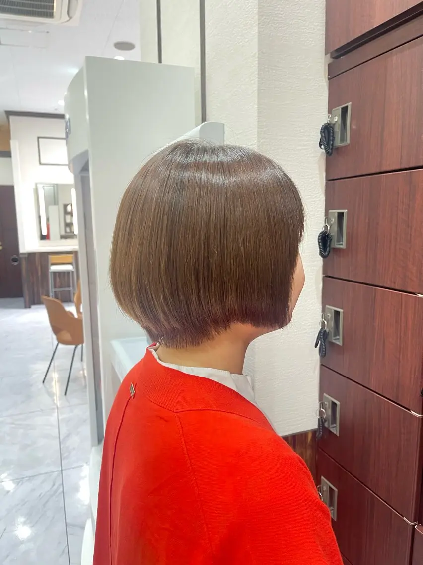 【ご新規様限定】ポイント縮毛矯正、カット💇♀️の写真