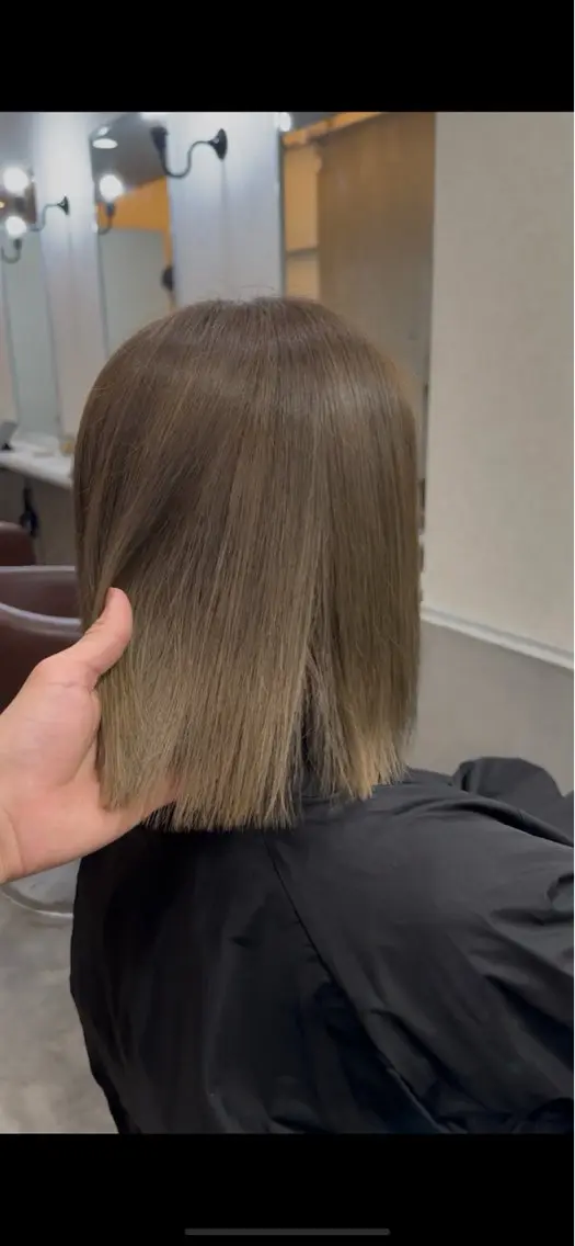ミディアム カット ヘアカラー トリートメント _WHITE本通店 喜多村天斗のヘアスタイル