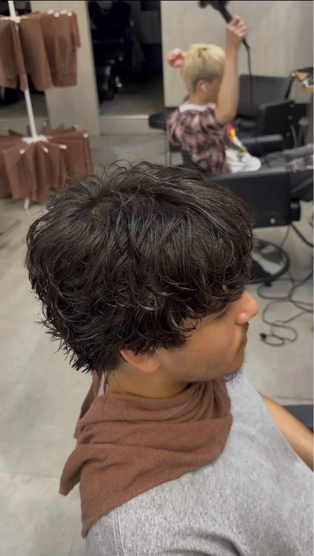 ショート メンズ くせ毛 コウキ 渋谷/ 無料カットモデル募集のヘアスタイル