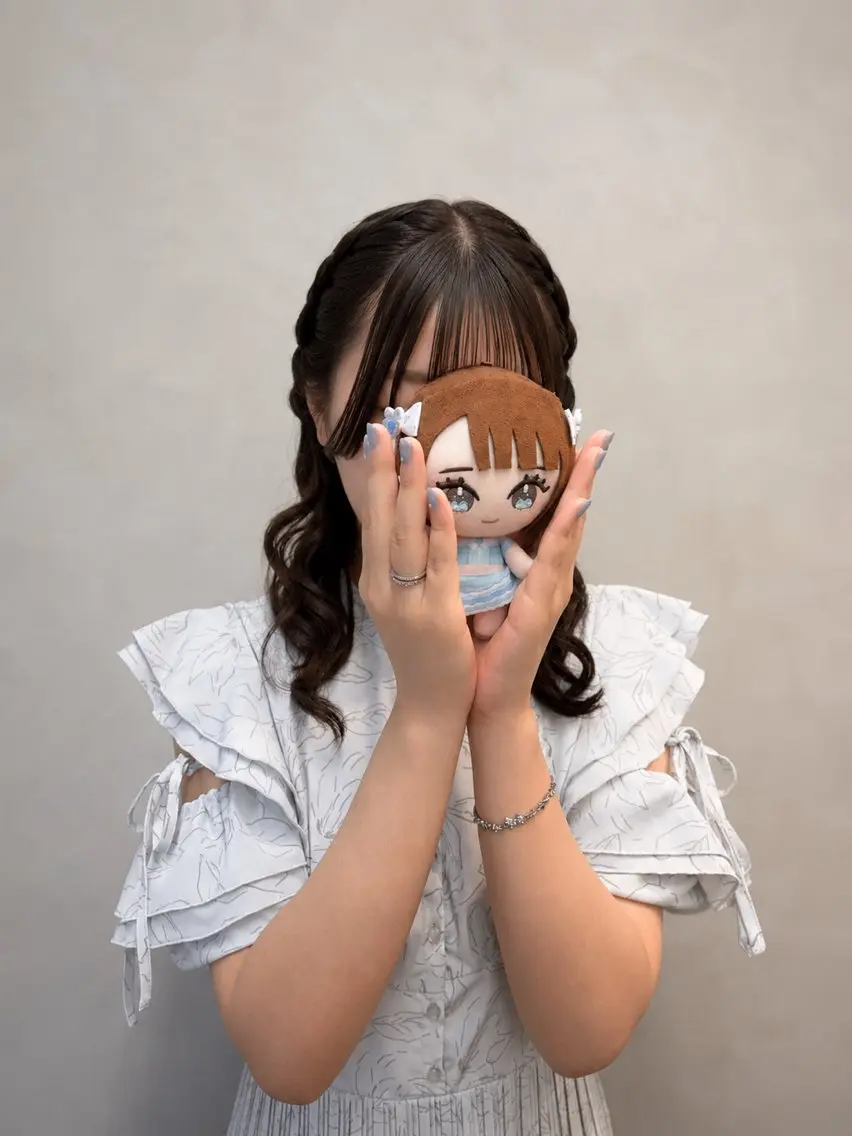 ミディアム 卒業式のヘアスタイル 韓国風ヘア 浴衣 推し活アレンジ🎀艶 カラー🫧nanoのヘアスタイル
