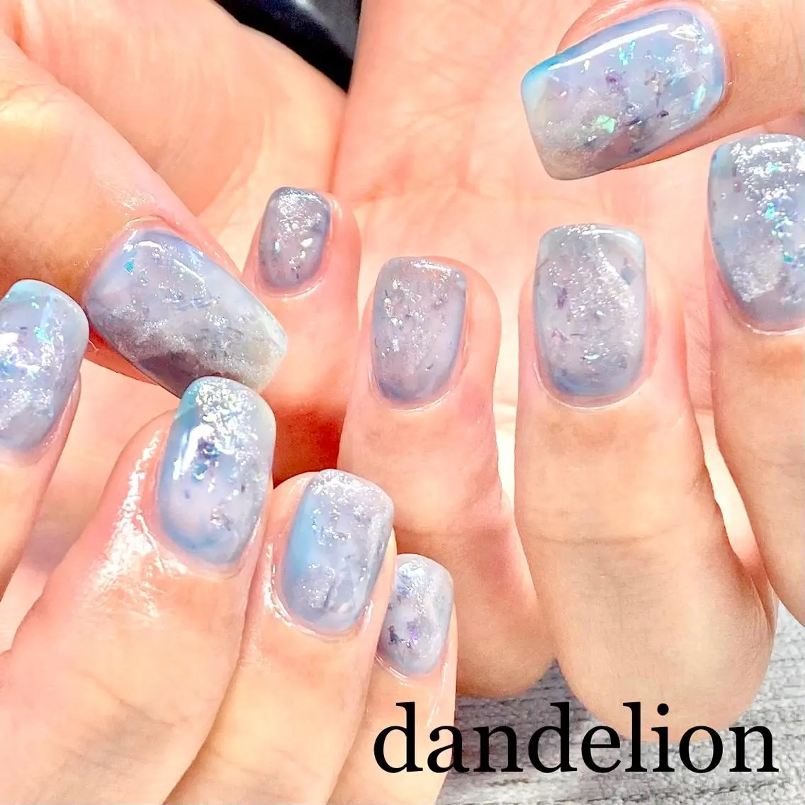 ネイル ハンドネイル ハンドケア dandelion ダンデライオンのネイルデザイン
