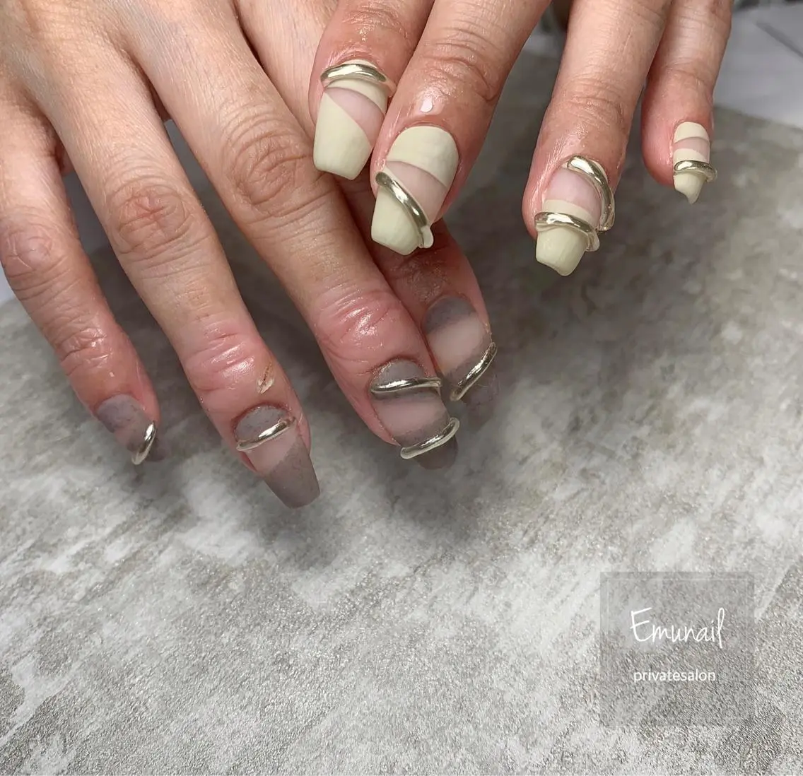 ネイル ハンドネイル Emu Nailのネイルデザイン