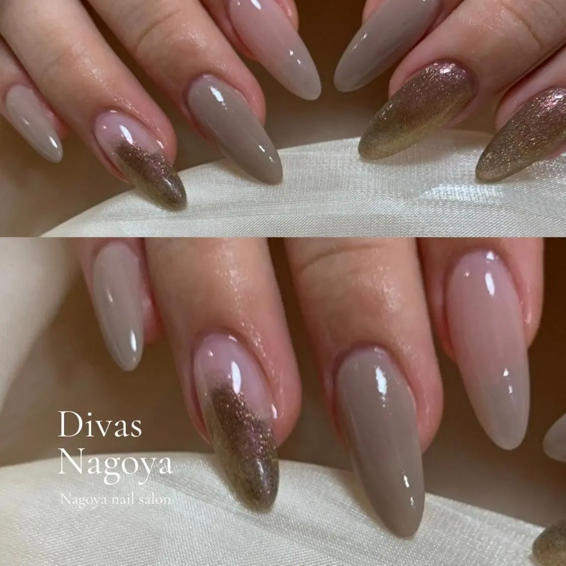 ネイル 長さ出し ジェルネイル 韓国ネイル マグネットネイル 持ち込み 💖D.d nail Sakae 💖のネイルデザイン