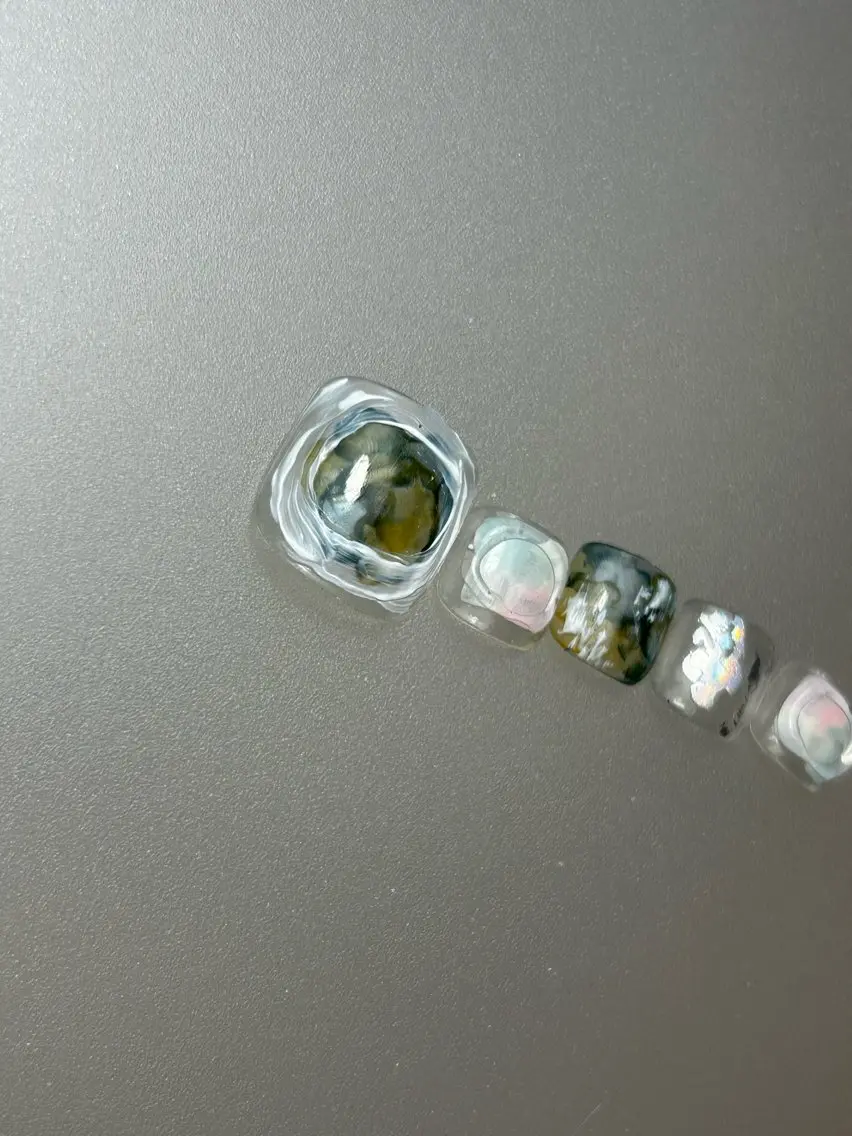 ネイル フットネイル ニュアンスネイル Ao. Nailのネイルデザイン