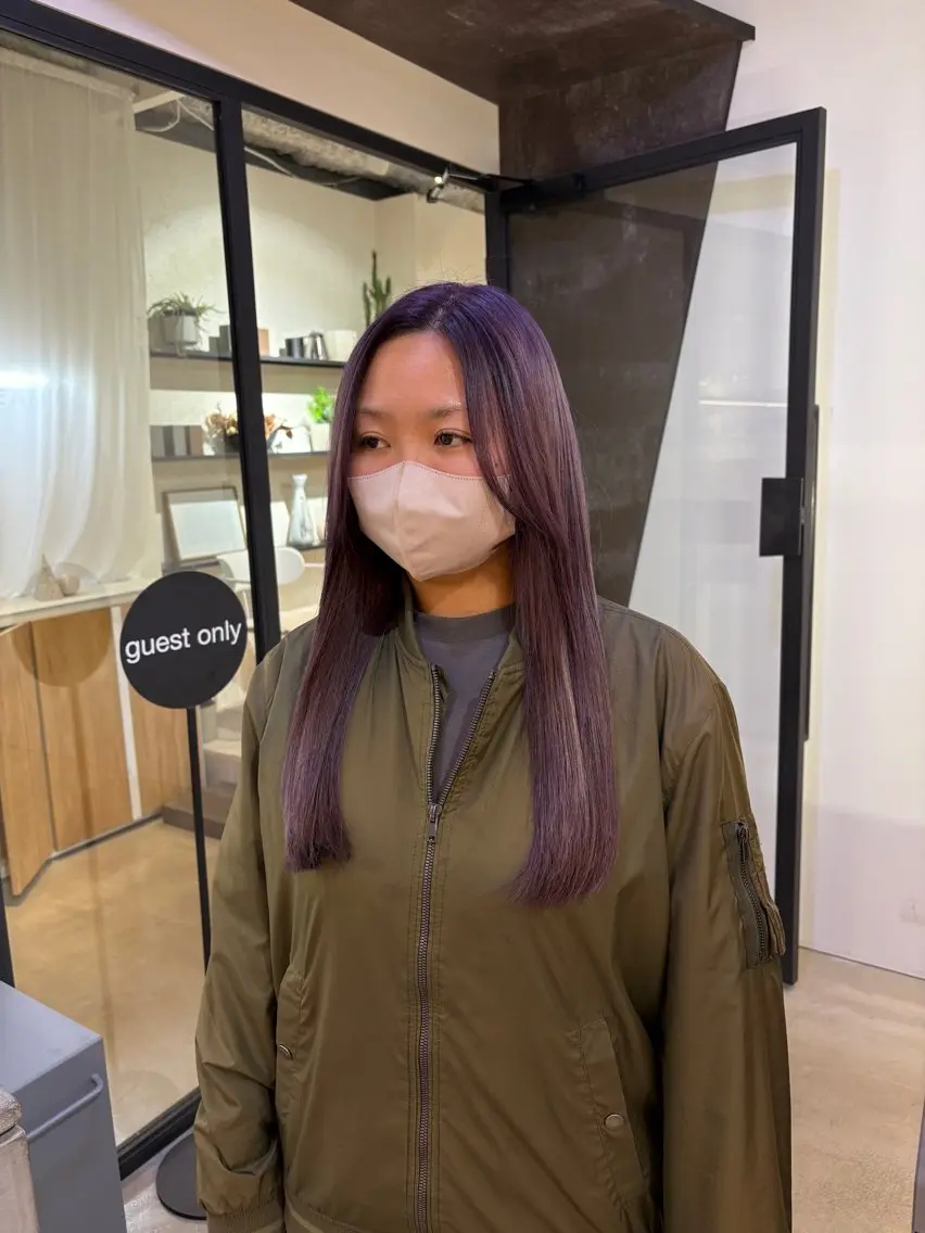 ロング カラー いぶ /札幌美容師のヘアスタイル