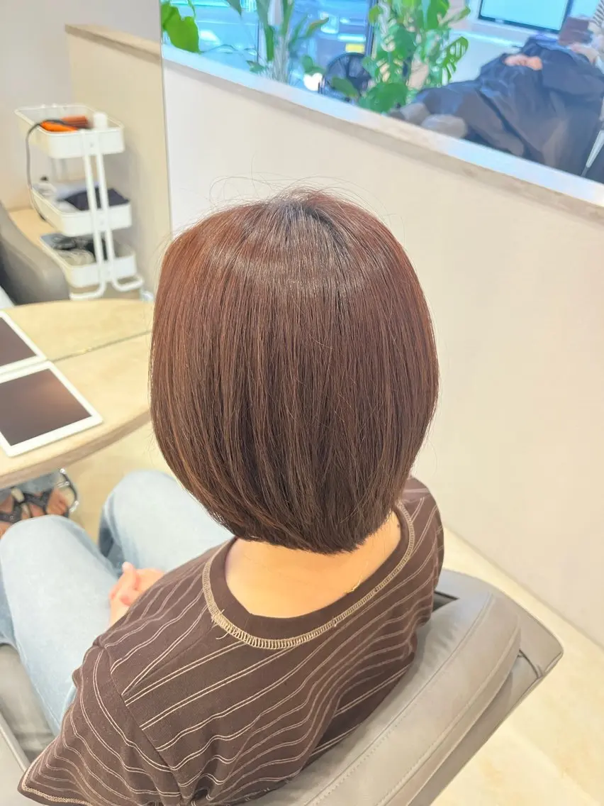 ショート トリートメント 中島 菜々のヘアスタイル