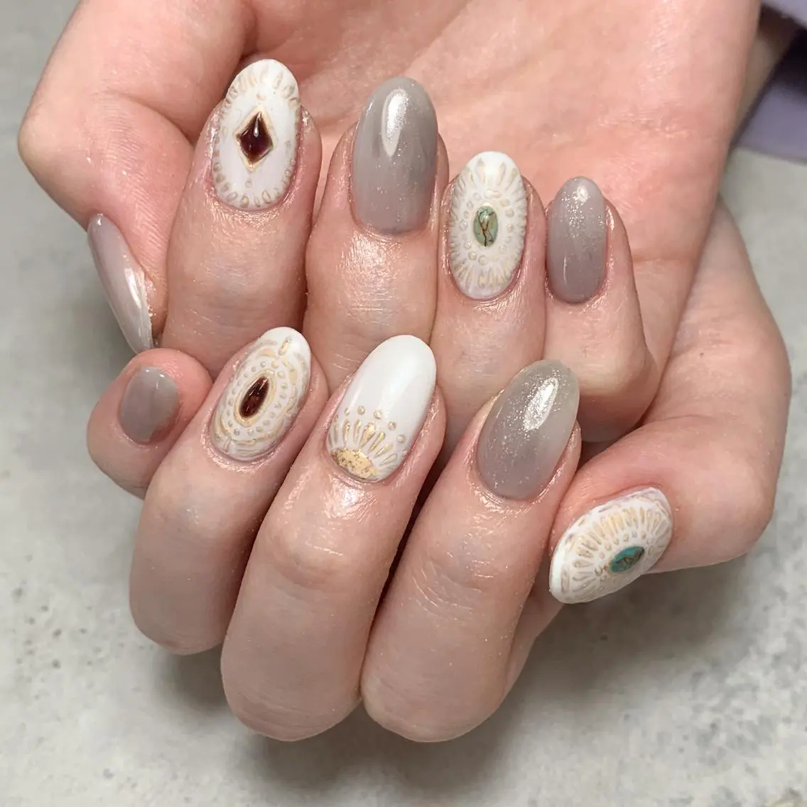 ネイル ハンドネイル FIORITURA aiのネイルデザイン