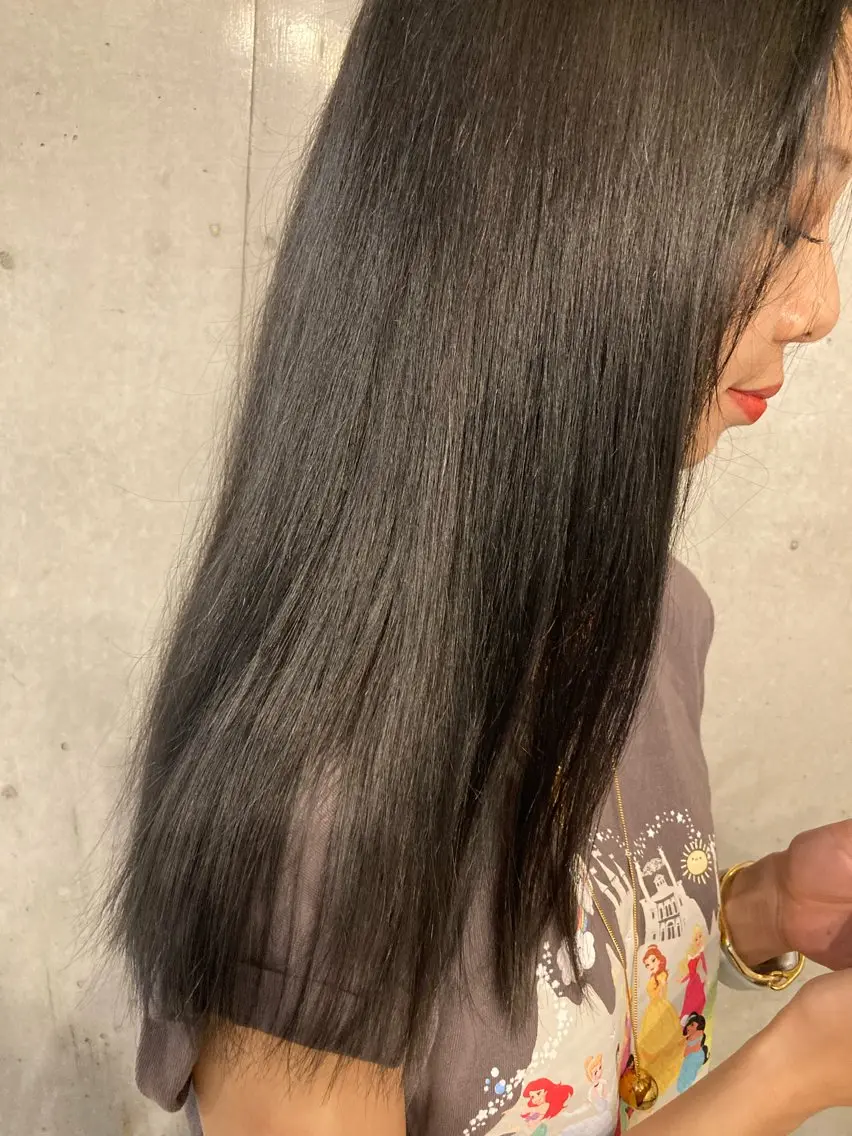 ミディアム カラー 横浜美容室／暖色系 michika🌹のヘアスタイル