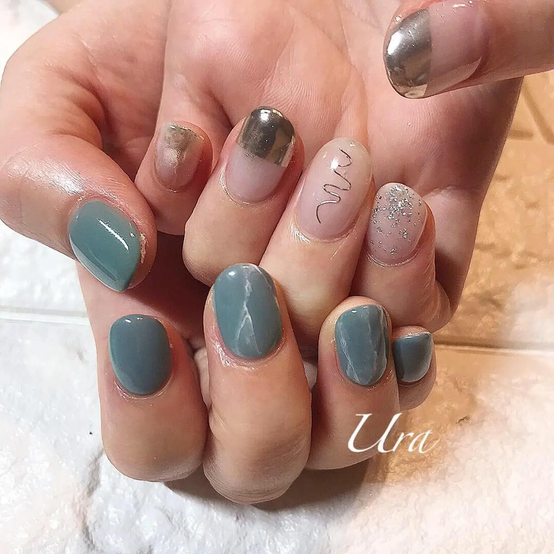 ネイル ハンドネイル UrakoNail 《nail》のネイルデザイン