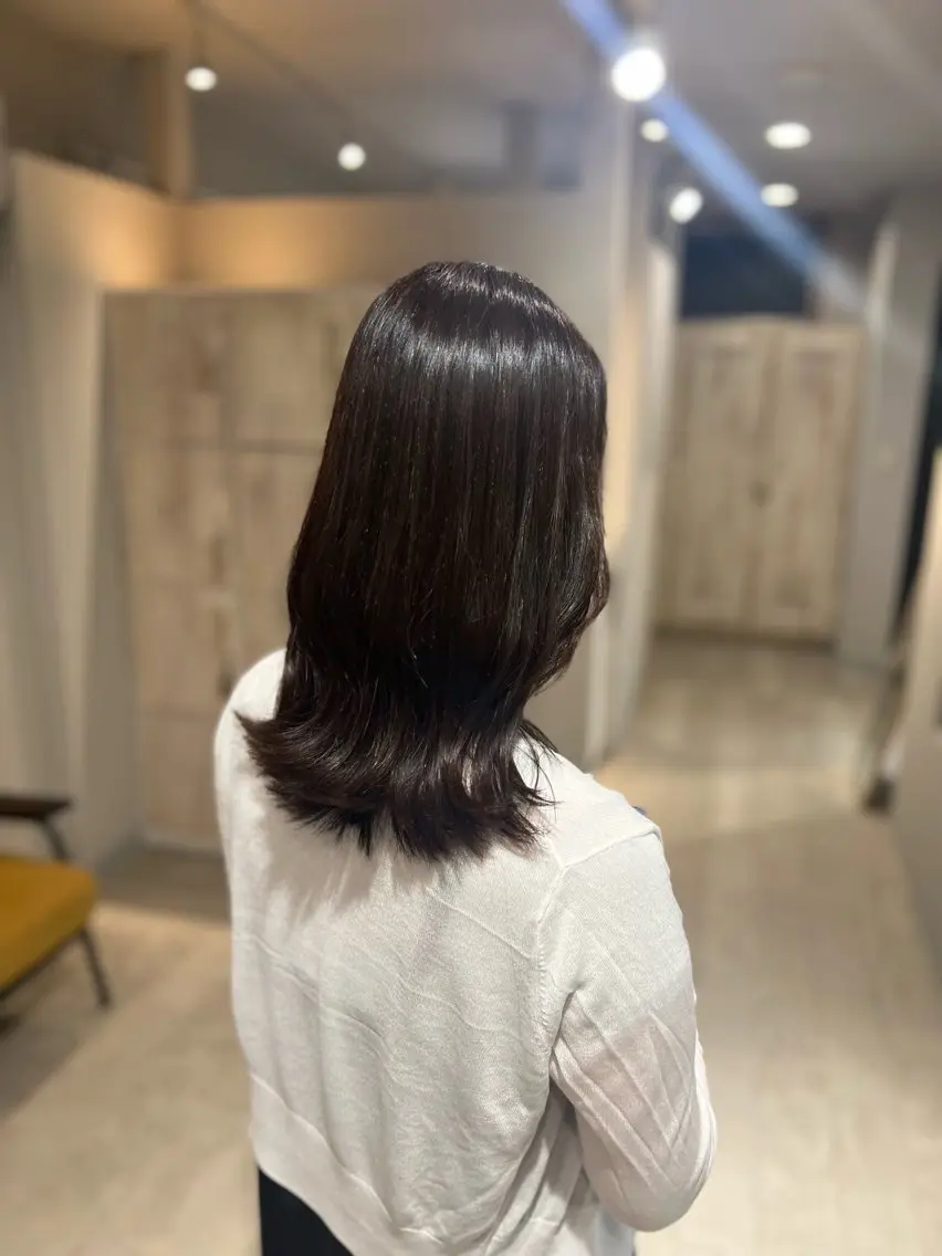カラー ブラウンカラー ヘアカラー 川原 陽和のヘアスタイル