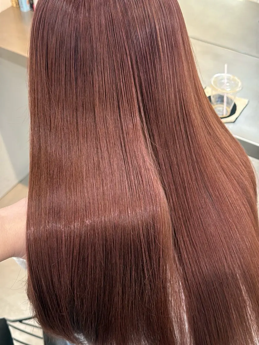 ロング カラー ヘアカラー うる艶カラー 🪐💫serenaのヘアスタイル