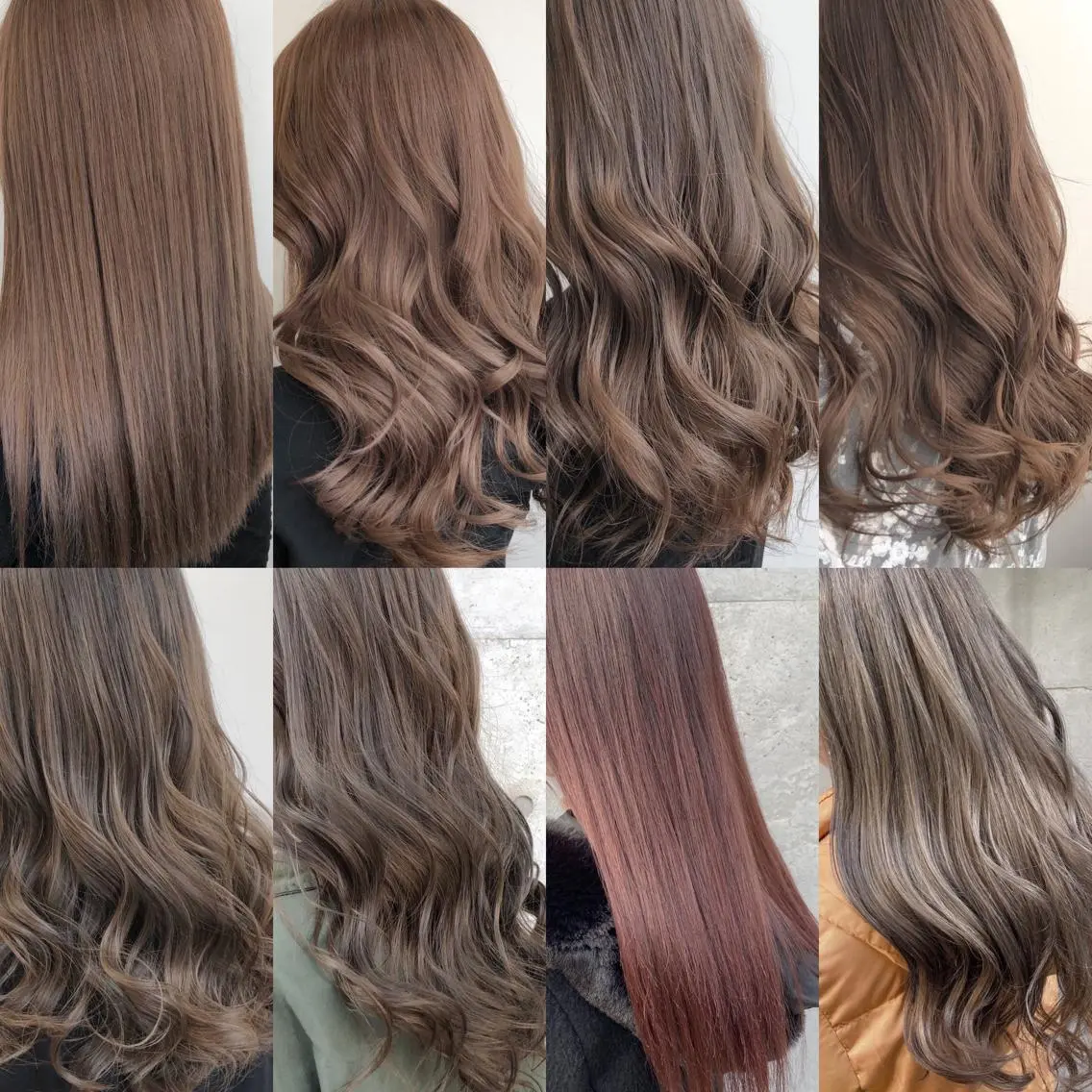 セミロング カラー ブリーチ 【透明感、艶髪】西村 有司のヘアスタイル