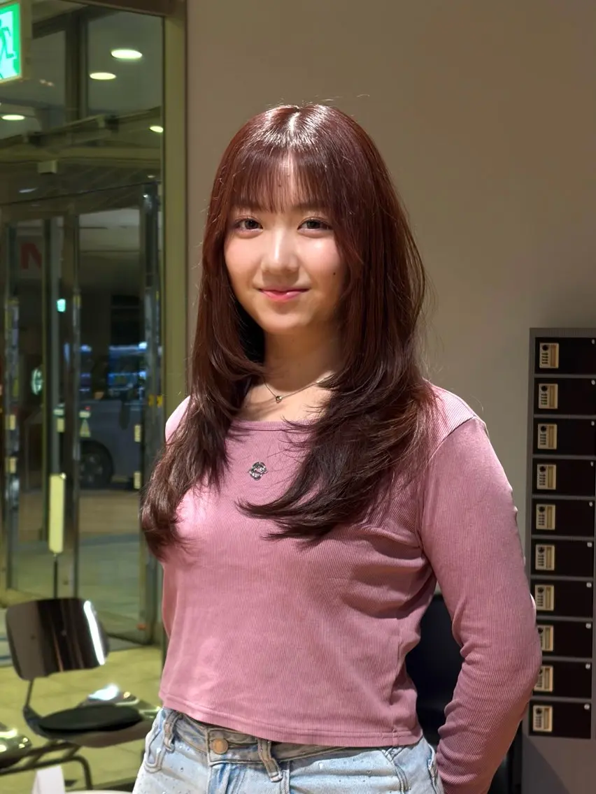 ロング coohair トミクラモエのヘアスタイル