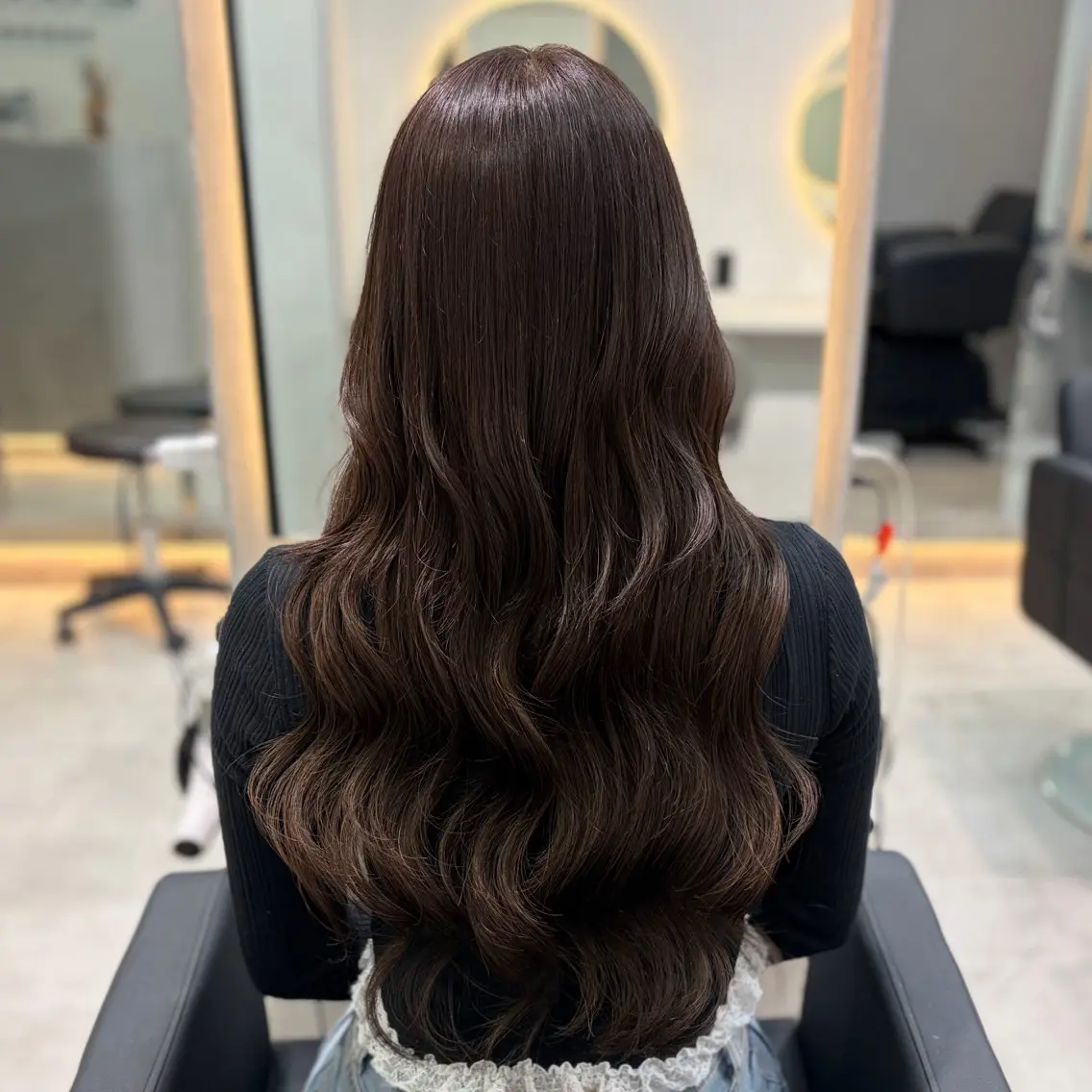 カラー ブラウンカラー モカブラウン エクステ MOMOKA / Lapis今泉店のヘアスタイル