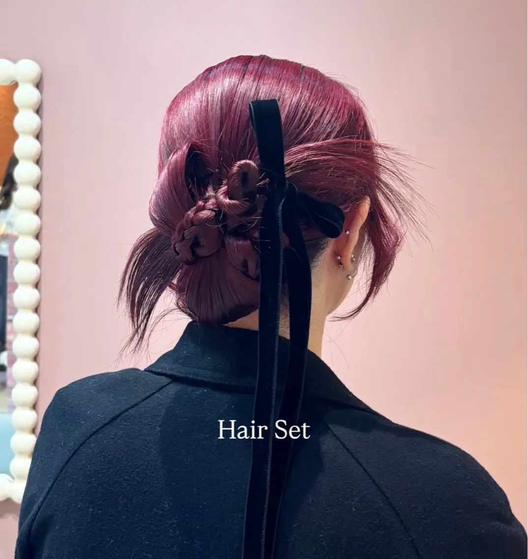 ロング ヘアセット 髪質改善/韓国ヘア/ 梅田/aoba🌙のヘアスタイル