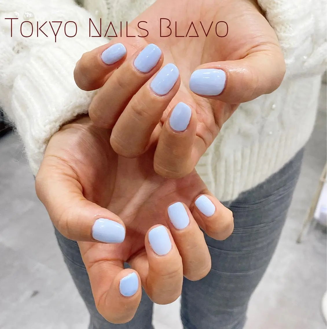 ネイル ワンカラーネイル T.N.B 山本陽子のネイルデザイン