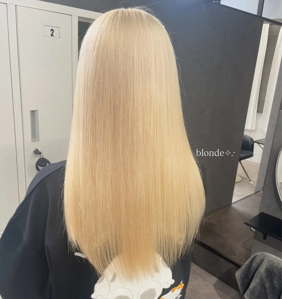 カラー ハイトーンカラー 心斎橋美容室 marinaのヘアスタイル