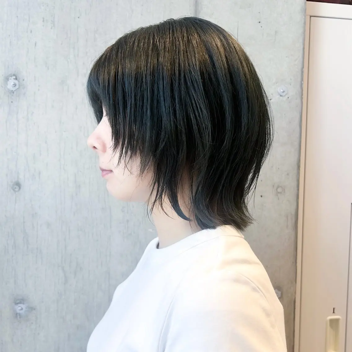 ミディアム 🍎暖色ウルフ 🍎みさきのヘアスタイル