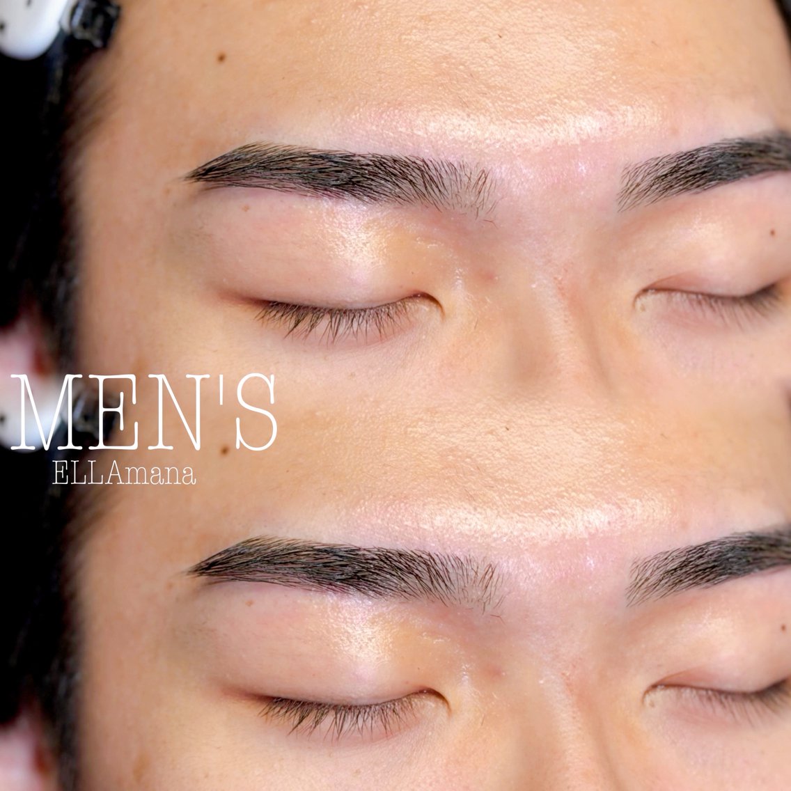 【ご新規様】👨🏻👦🏻メンズメニュー清潔感UP⤴️ アイブロウスタイリング (wax +カット)の写真