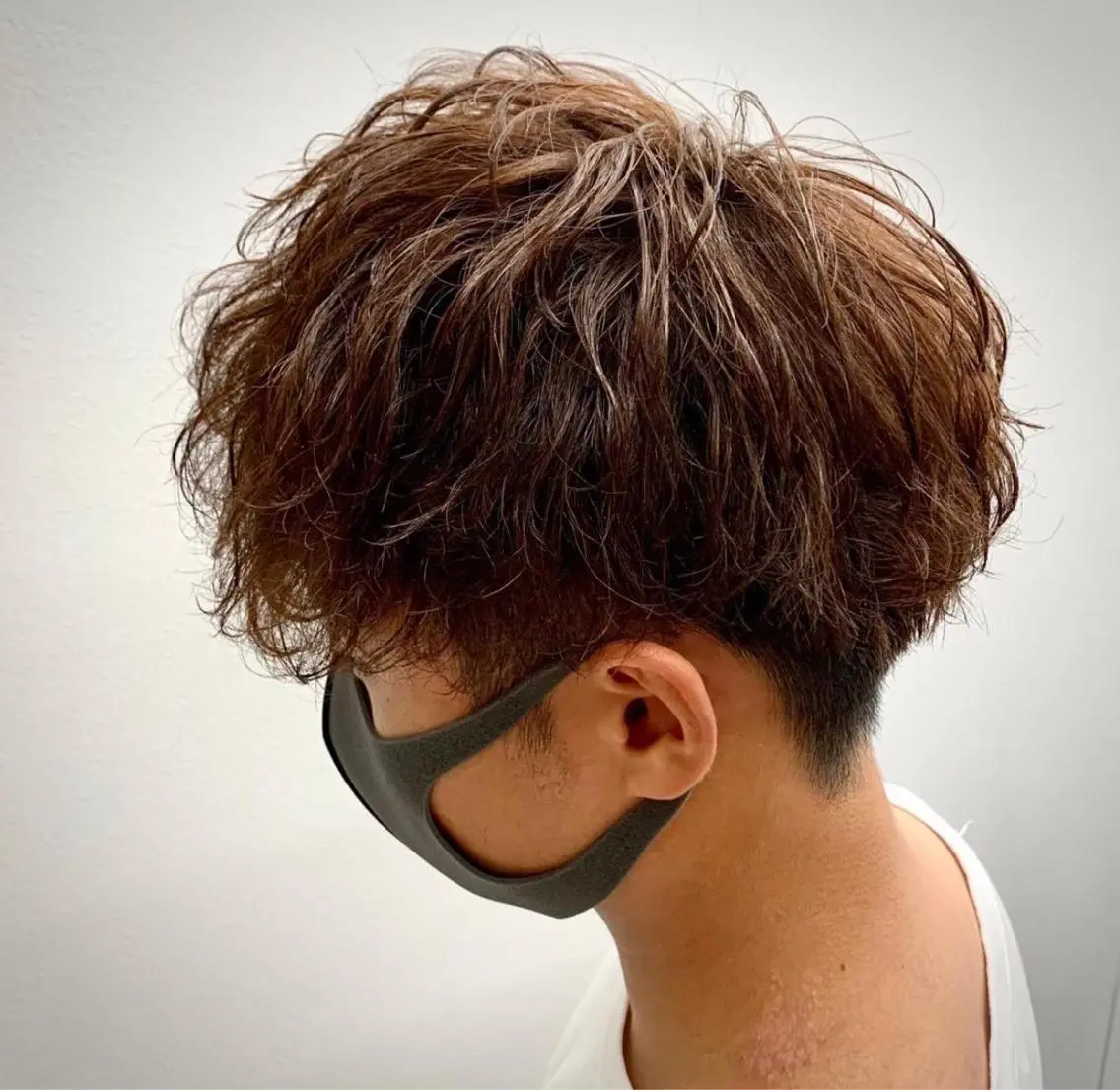 メンズ 韓国風🤍 イワサキ　リコ🍒のヘアスタイル