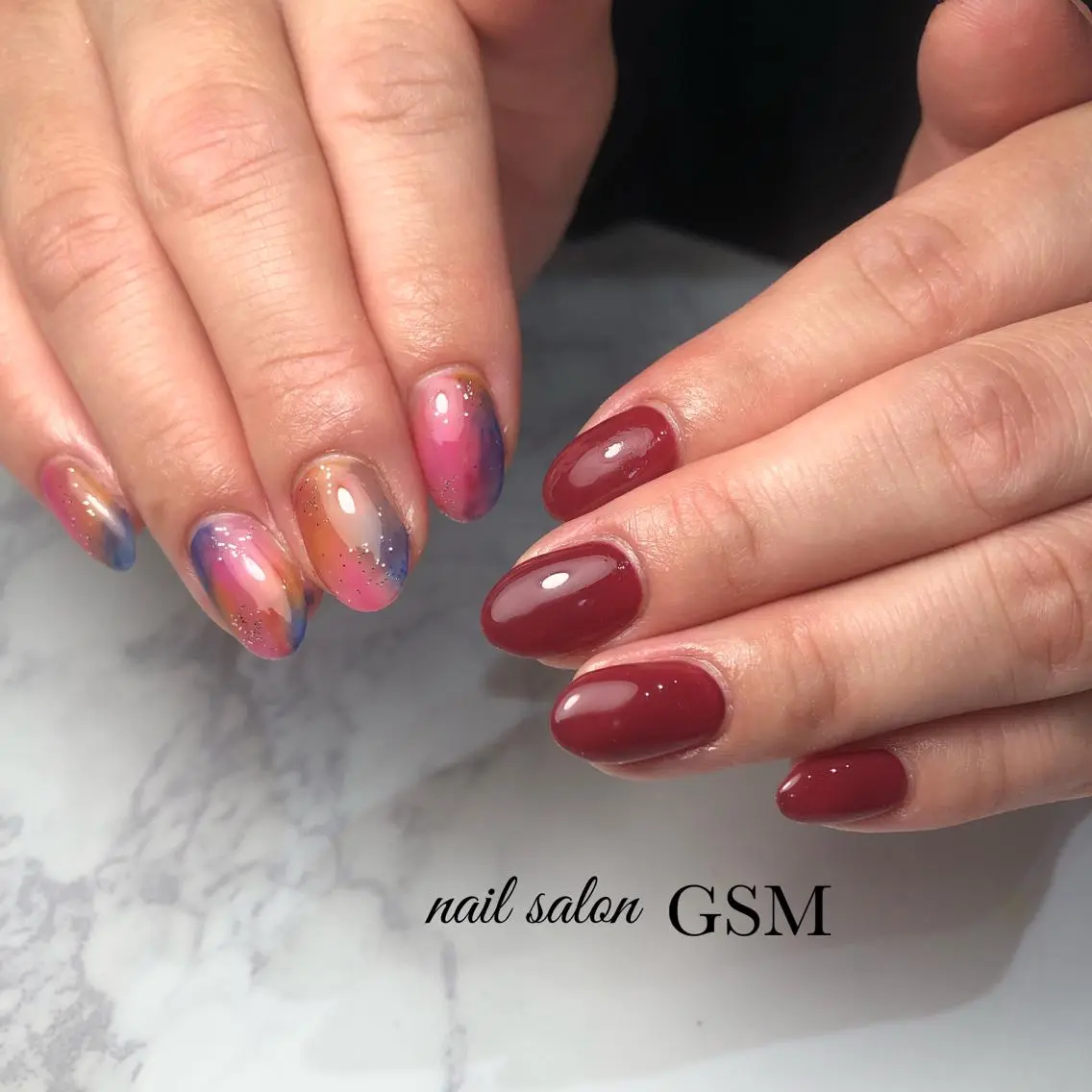 ネイル ハンドネイル nail salon GSMのネイルデザイン