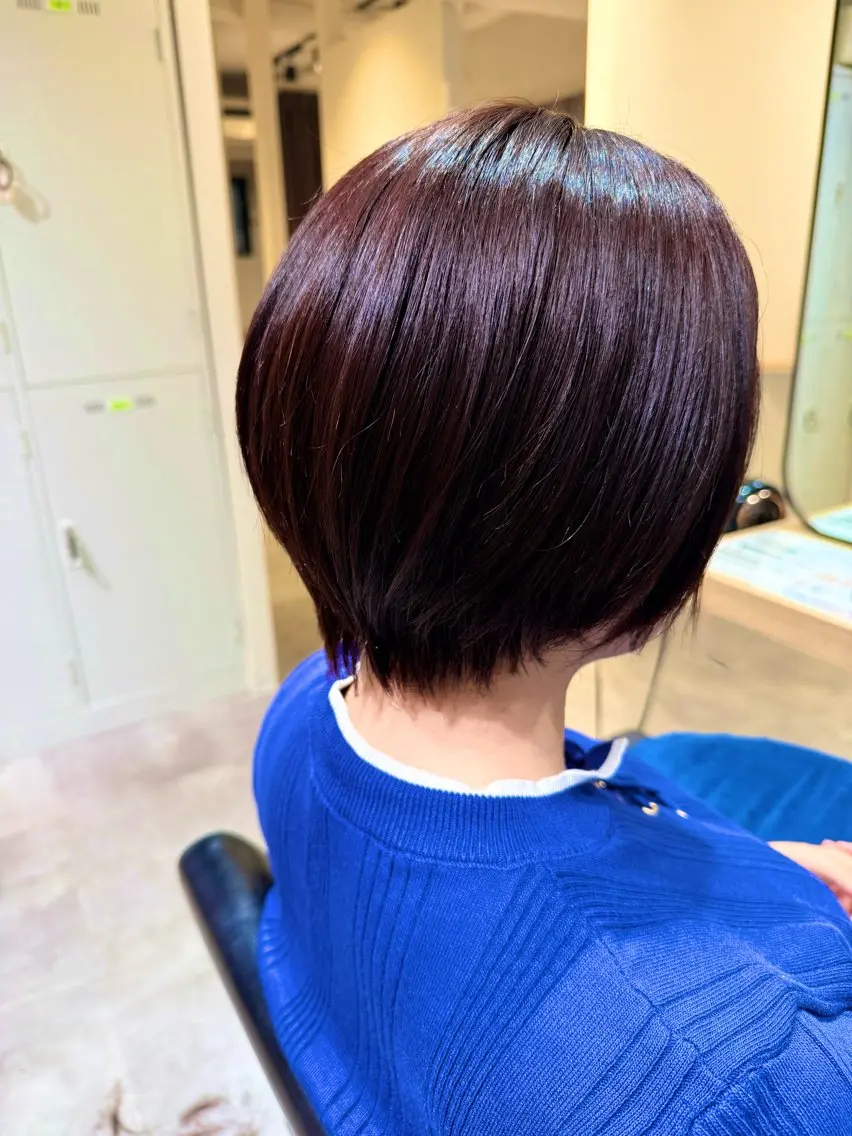 ショート カラー ヘアカラー 田口 あさこのヘアスタイル