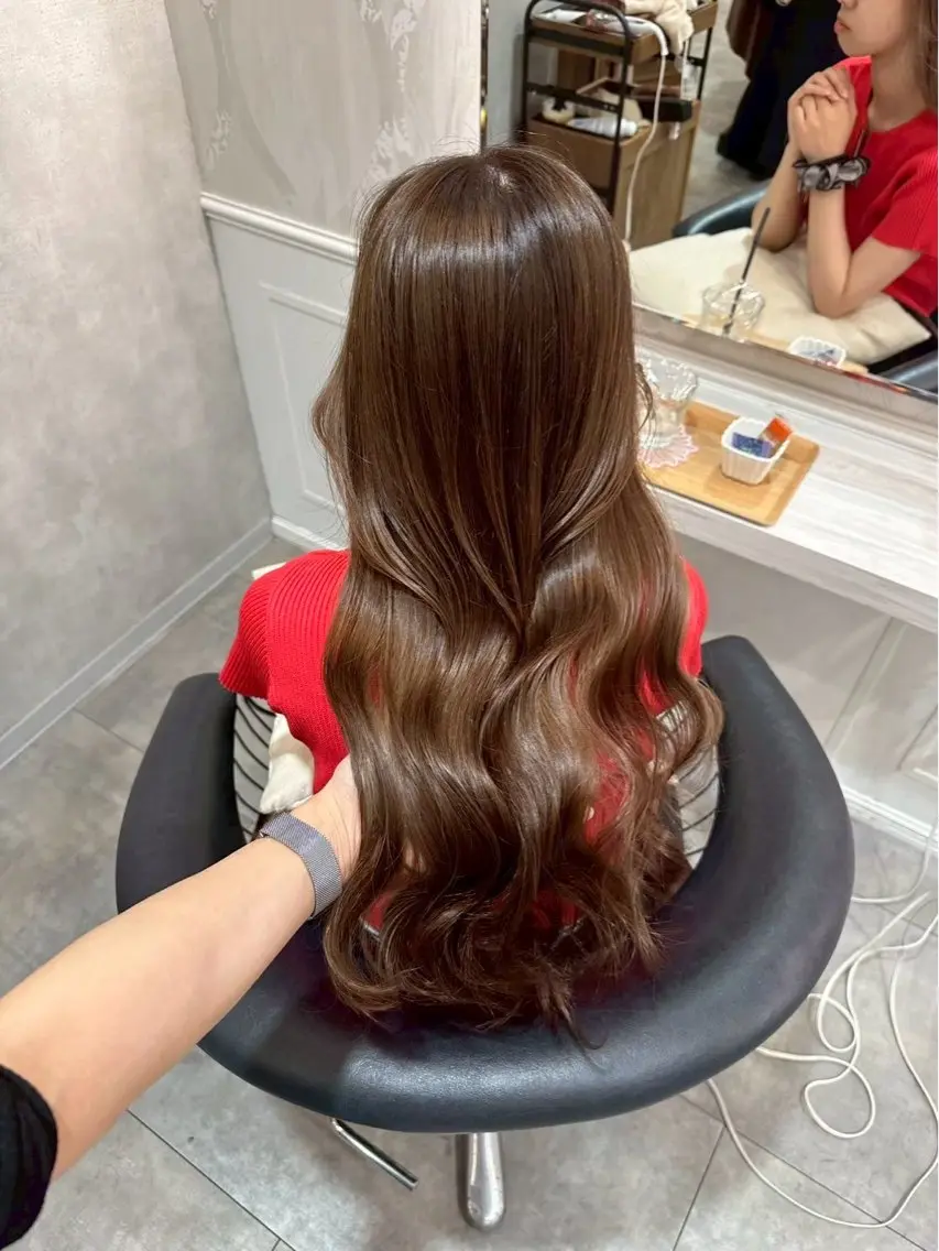 ロング カラー カットカラーモデル 募集中/来実🎀のヘアスタイル