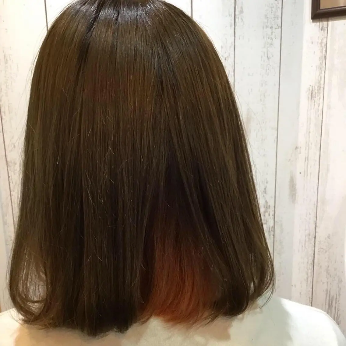 ミディアム カラー embrace エンブレイスのヘアスタイル