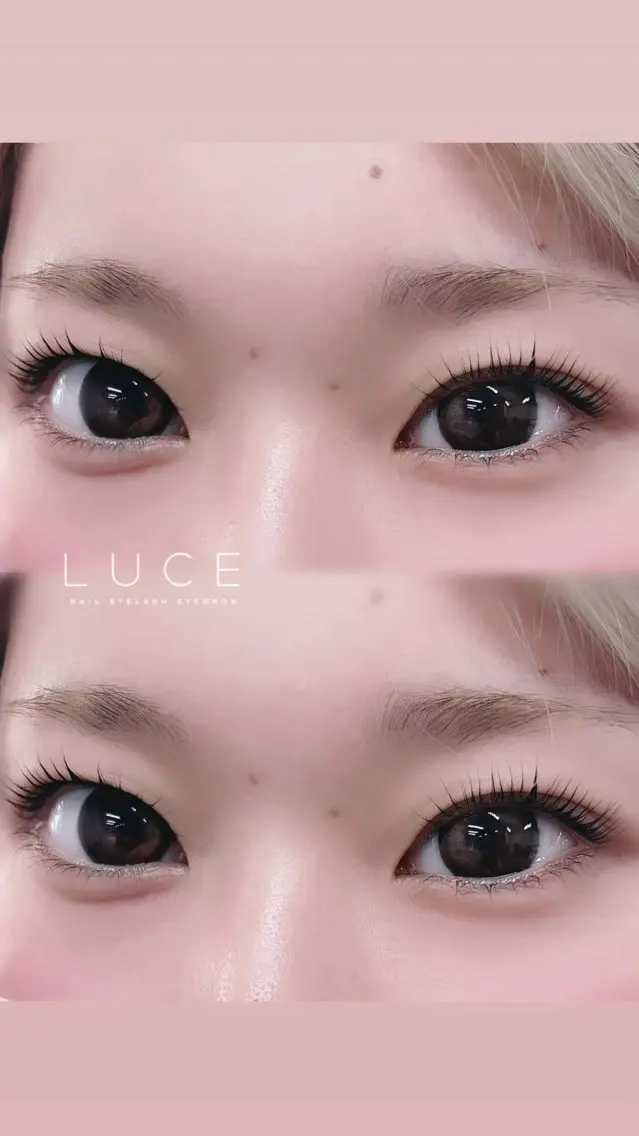 マツエク・マツパ 一重×まつ毛パーマ マツパ ゆずみ.*･ﾟ/渋谷 /韓国風のマツエク・マツパデザイン