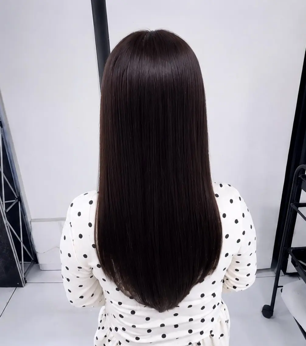 🎀 ストレートパーマ 【縮毛矯正】  シャンプーブロー込みの写真