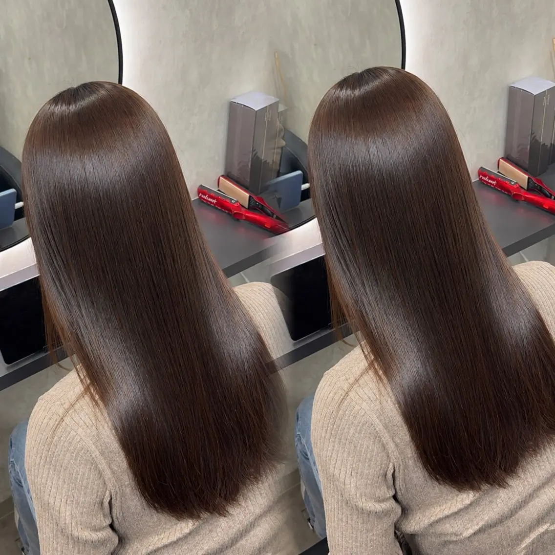 ロング カラー ヘアアレンジ カット ヘアカラー トリートメント 新宿 /髪質改善/ レイヤー/ヒュウガのヘアスタイル