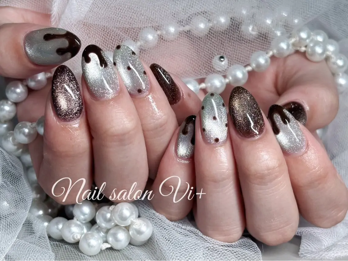 ネイル ハンドネイル ✨Nailsalon Vi+✨のネイルデザイン