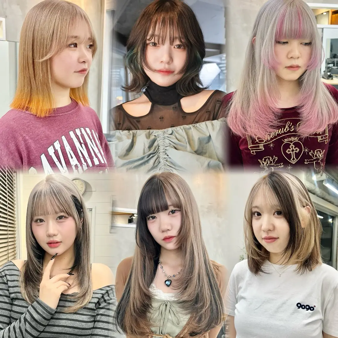 ロング ヘアカラー 暖色カラー/レイヤー カット☁️MEI☁️のヘアスタイル