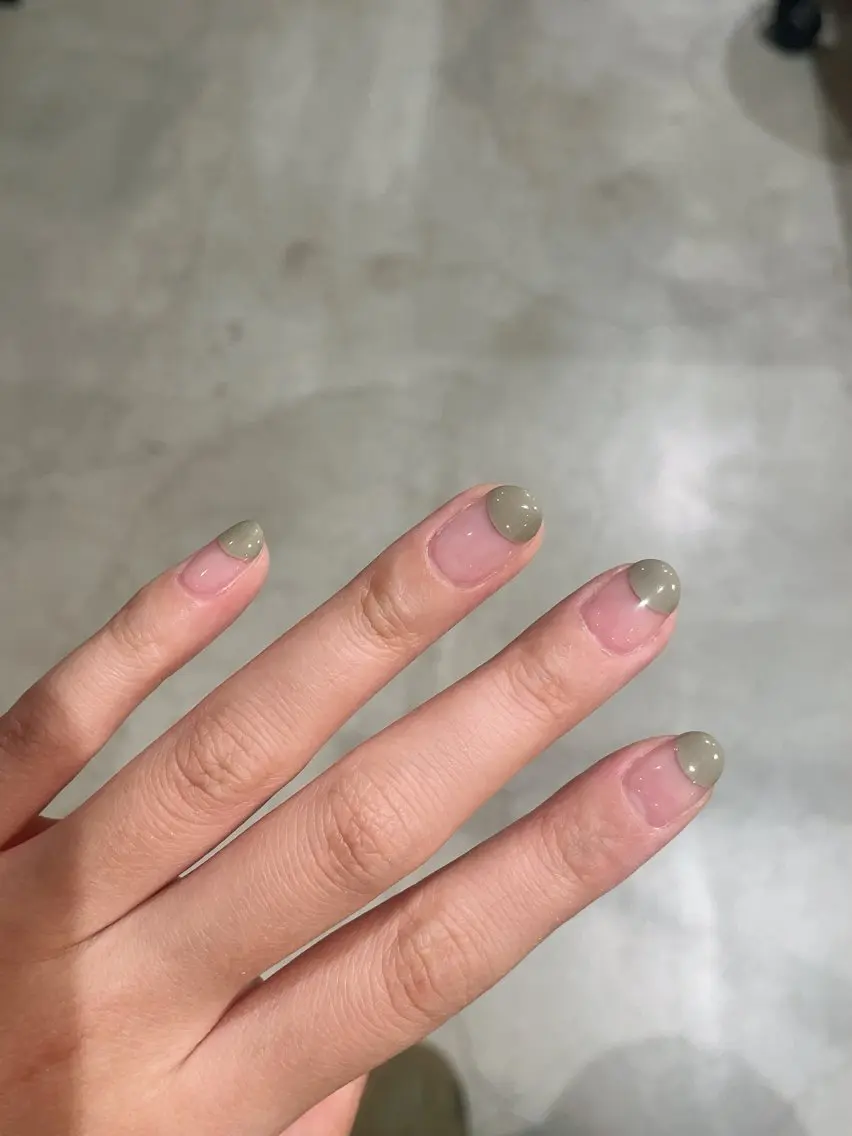 ネイル フレンチネイル Ueki Yuunaのネイルデザイン