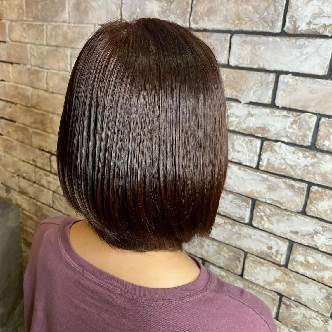 ショート カラー 縮毛矯正 🪐 TenTen🪐のヘアスタイル