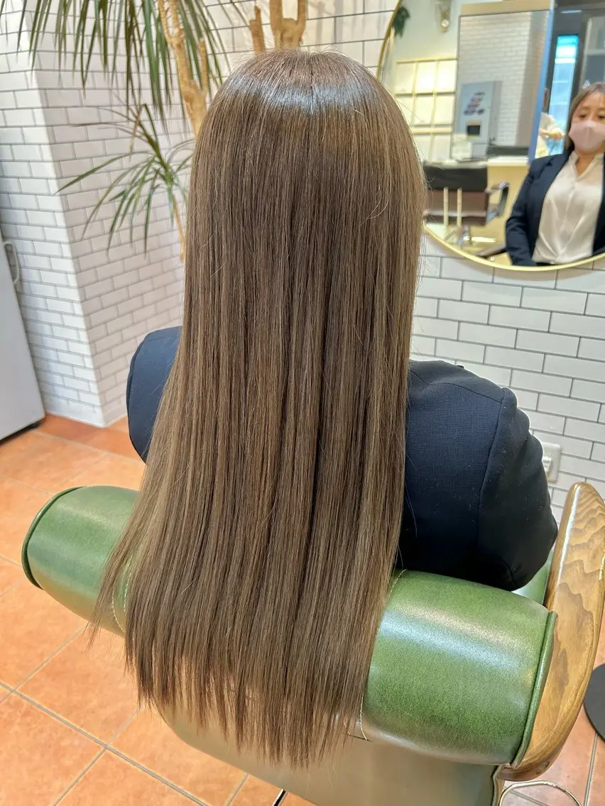 ロング カラー ヘアカラー トリートメント 石井 佑樹のヘアスタイル