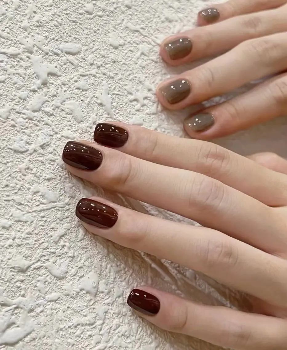 【HAND】ワンカラーorラメグラ2色OK+ストーン¥5000の写真