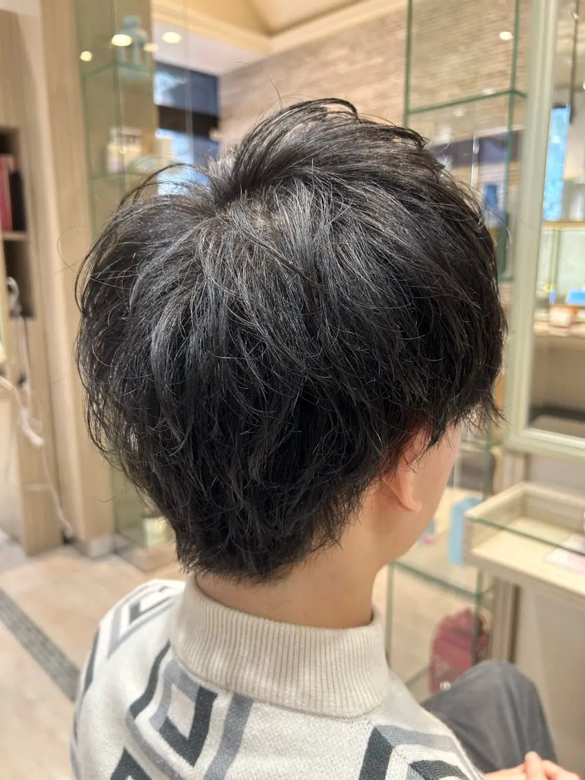 【男性限定】カット+ヘッドスパ+眉カットの写真